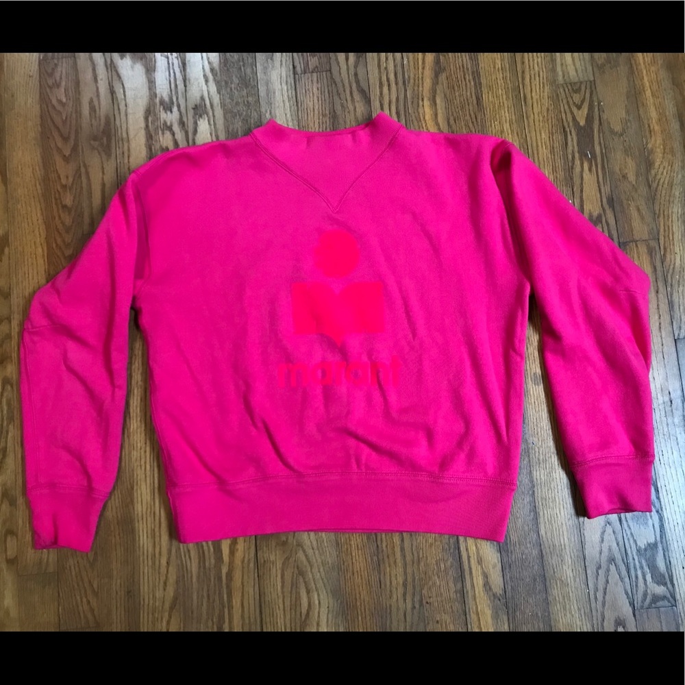 Isabel Marant Moby pullover sweatshirt.